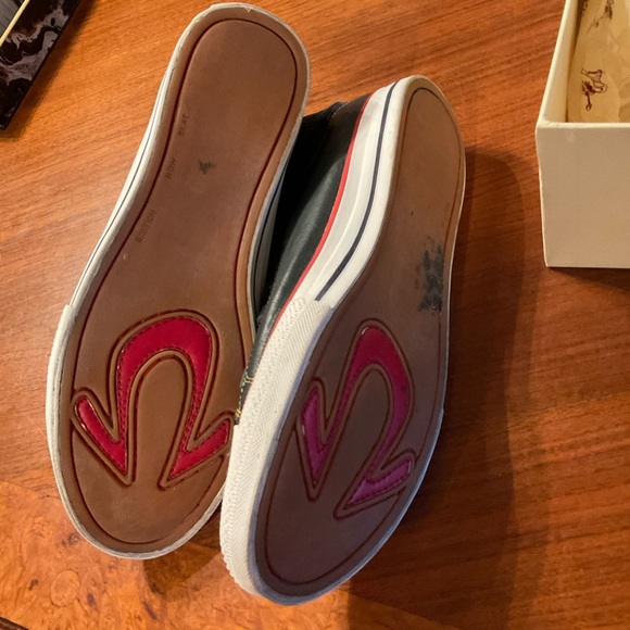 Sneakers denim with red trim - Picture 6 of 6